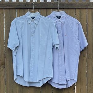 Ralph Lauren Blake Button-Down Shirts Bundle 100% Cotton Size Medium